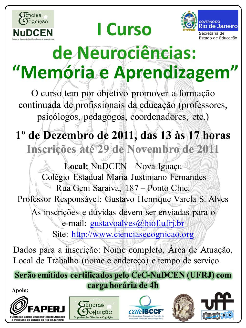 curso - CeC-NuDCEN - polo Nova Iguaçu